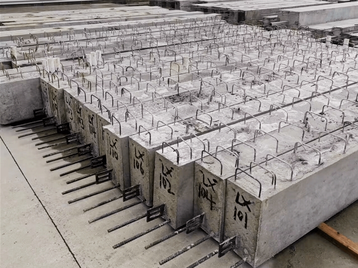 Beam-column frame structure