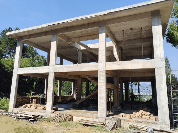 Beam-column frame structure