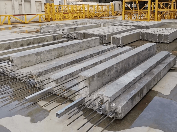 Beam-column frame structure